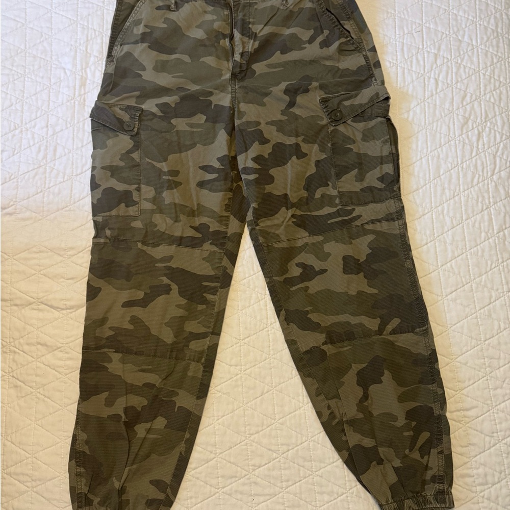 Garage Olive Camouflage Trousers